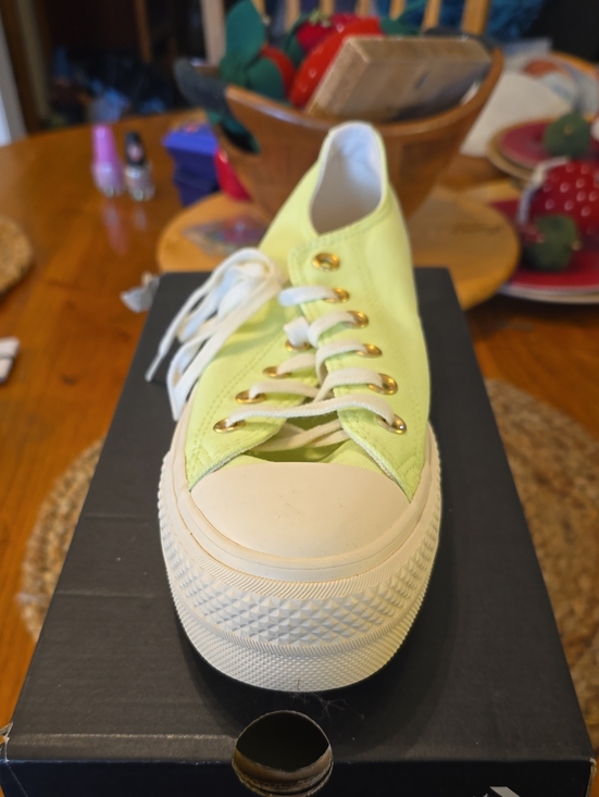 Converse Shoes - Converse Low-Top Canvas Sneaker in Pale Green with White Sole